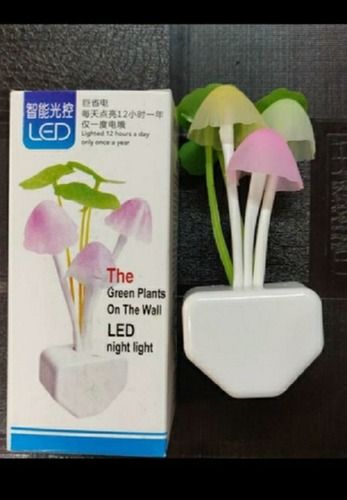 Eye Catching Look Flat Top Warm Automatic White Magical Led Lamp (5 Watt) Light Source: Energy Saving