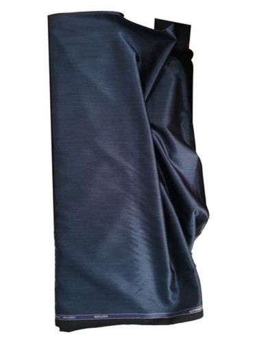 Plain Dyed Navy Blue Colour Cotton Blend Fabric for Textile Garment