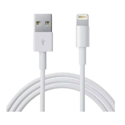 White Apple Iphone Charging Cable