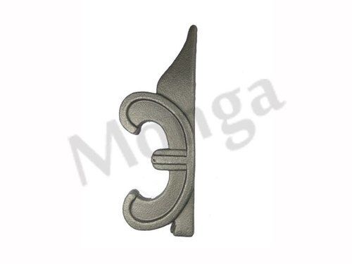 Wrought Iron Gate Tops With 172 mm Length And Diameter 18 mm, Width 62 mm