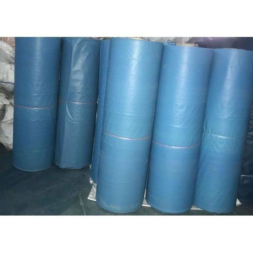 Blue 3 Mm Water Resistant Plain Reprocessed Polyethylene Sheet Roll For Packaging