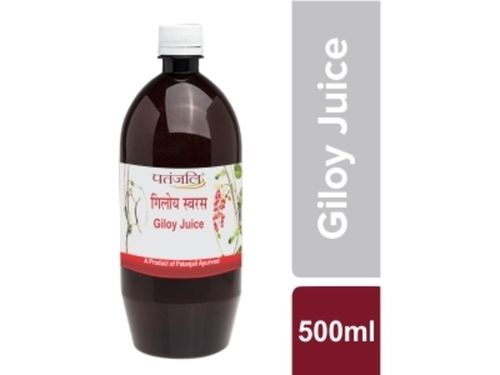 Best Price Natural And Pure Ayurvedic Patanjali Giloy Juice, 500Ml Pack Age Group: Suitable For All Ages