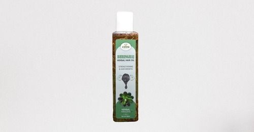 Brown Bhringraj Herbal Hair Oil Organic Treatment, Pack Size 200 Ml