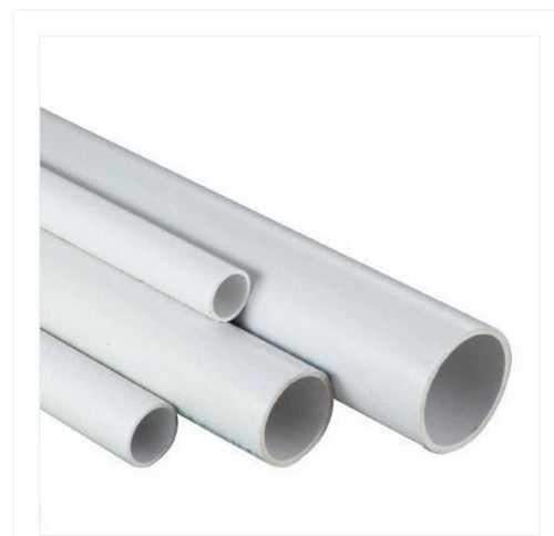 White Corrosion Proof Round Shape Upvc Pipe For Construction And Plumbing