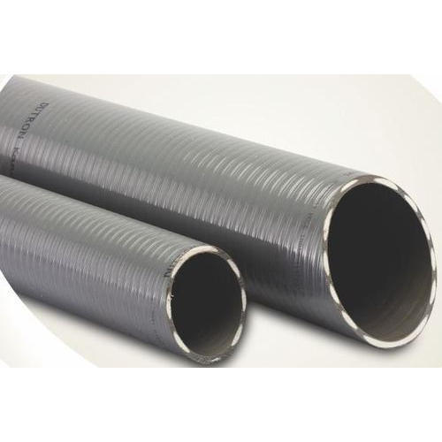 Round Crack Proof Durable Excellent Quality Heavy Duty Grey Colour Pvc Pipe For Construction