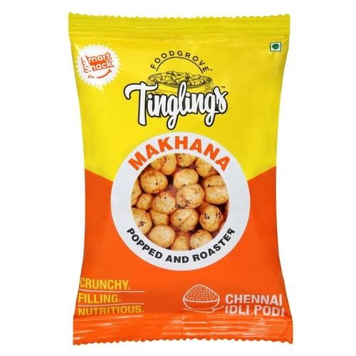 Crunchy Nutritious Tinglings Popped And Roasted Makhana, Chennai Idli Podi, 20 Gram