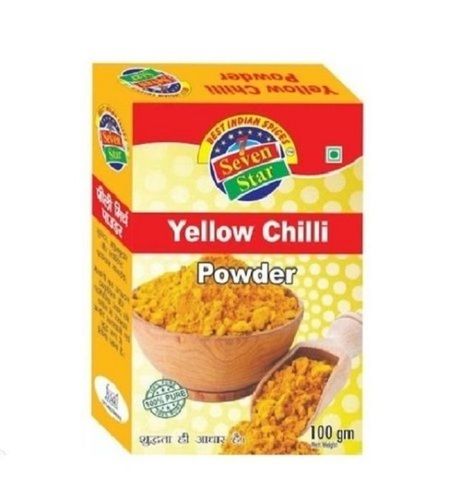 Dried Seven Star Yellow Chilli Powder 100 Gram