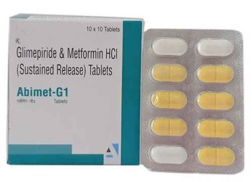 Glimepiride Metformin Hci Tablets, 10X10 Tablets Blister Cool & Dry Place