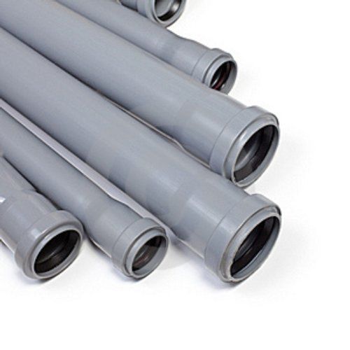 Gray Color Plain Pvc Swr Pipe With Anti Leakage And Crack Properties