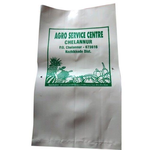 Gsm 600 Durable Lightweight White LDPE Printed Grow Bag For Agriculture