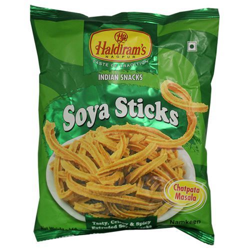 Haldiram'S Nagpur Soya Stick Namkeen Snacks With Masala Pack Size 150 Gm Carbohydrate: 5 Grams (G)