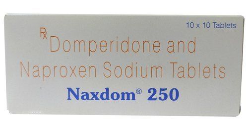 Naxdom 250 Domperidone Naproxen Sodium Tablets