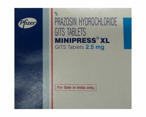 Prazosin Hydrochloride 2.5MG Tablets