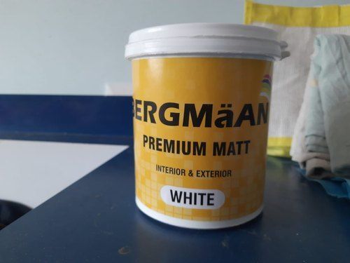 Premium Matt Interior And Exterior White Color Paint For Wall And Ceilings Chemical Name: Methyl