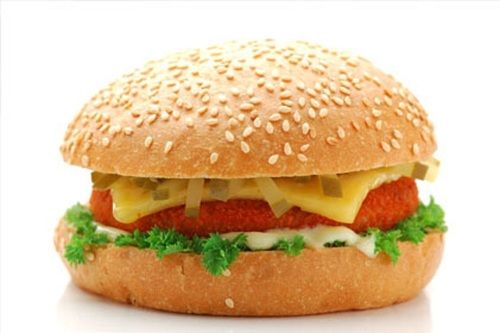 Salty Tasty And Fresh Cheese Burger With High Nutritious Value