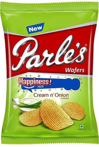  Crispy And Tasty Cream 'N' Onion Flavors, 27 G Potato Chips For Snacks