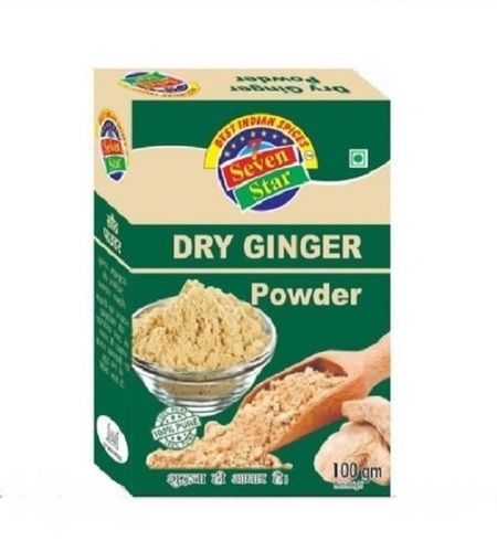 100% Natural Pure Seven Star Dry Ginger Powder 100 Gram Grade: Food