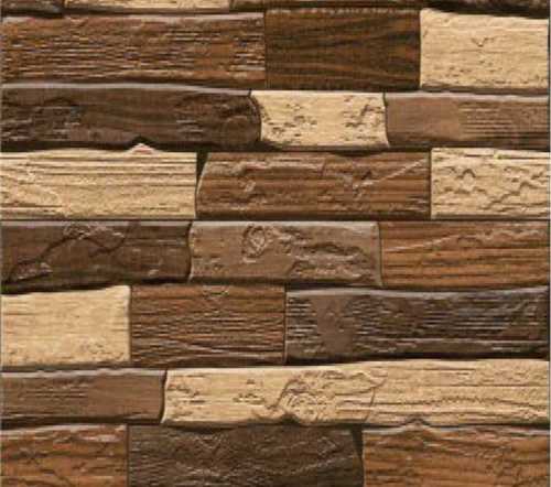 Anti Bacterial And Non Slip Rectangular Elevation Tiles For Wall Decoration