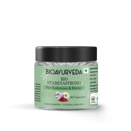 Bio Staminastrong Dietary Supplement Capsule For Endurance And Energy Efficacy: Promote Nutrition