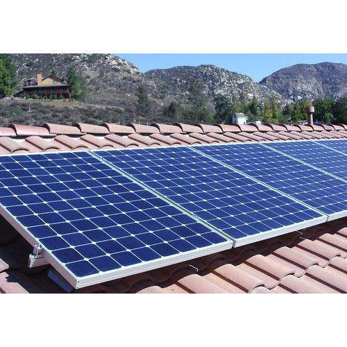 Blue Color Photovoltaic Array Analysis Software Roof Top Solar Panel System Dimension(L*W*H): 1960 X 990 X 35 Millimeter Millimeter (Mm)