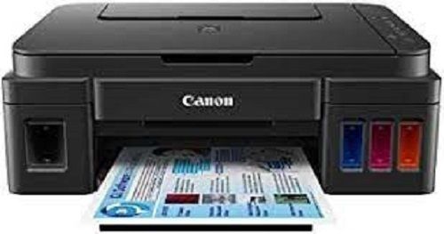 Canon Black Color Inkjet Printer Machine For Print, Scan And Copy Machine Dimensions: 445X330X167 Millimeter (Mm)