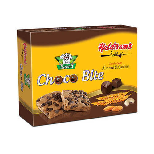 Chocolate Tasty And Sweet Choco Bite Baked Cookies For Snacks, Easy Digestive