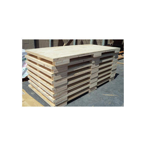 Four Way Rectangular Compressed Wooden Pallets For Packaging