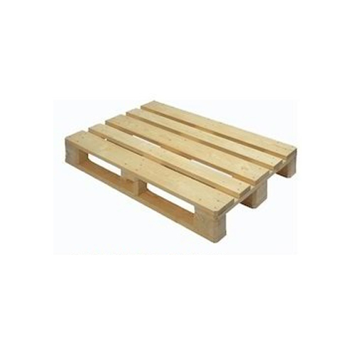Four Way Rectangular Pine Wood Pallets - Color: Natural