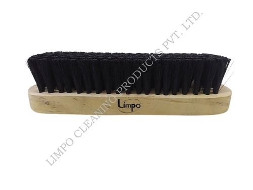 Black Highly Durable Limpo Shoe Brush With Snp Polypropylene Bristles