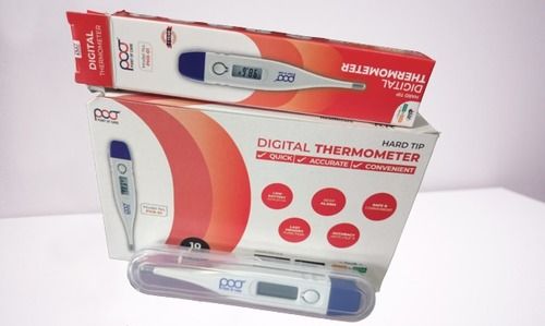 Infraredmometers Plastic Poct Flexible Hard Trip Thermometer For Hospital Internal Size: 6 Inch (In)