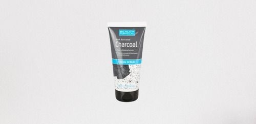 Paraben Free Herbal Beauty Formulas Charcoal Facial Scrub, 100 Gm Pack Ingredients: Fruits Extract