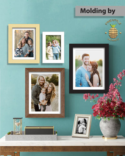 Wood Perfect Shape And Elegant Design Wall Photo Frame For Home Purpose