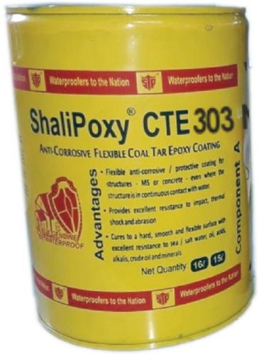 Black Shalipoxy Cte 303 Anti-Corrosive Flexible Coal Tar Epoxy Coating