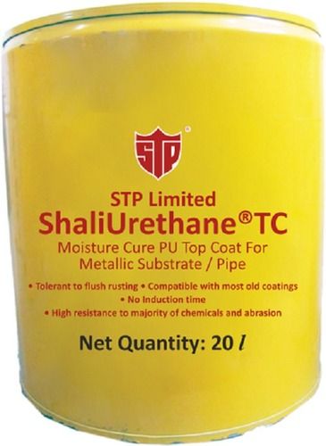 Shaliurethane Tc Moisture Cure Pu Aromatic Top Coat For Metallic Substrate/Pipe