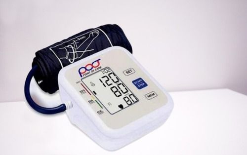 Steel Sphygmomanometer Upper Arm Electronic Blood Pressure Machine With Lcd Display