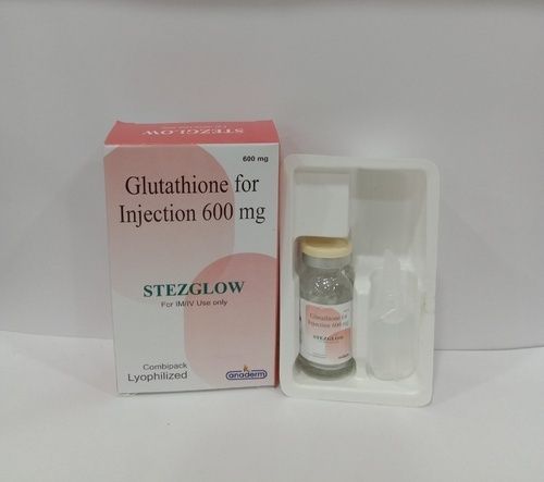 Stezglow Glutathione Injection, Combipack Lyophilized For Clinical, Hospital, 600Mg Injection