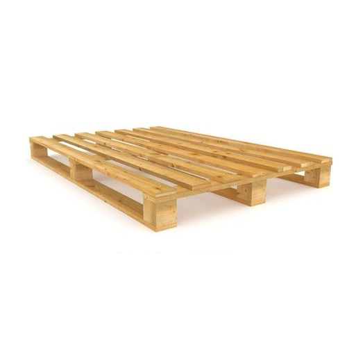 Two Way Rectangular Euro Wooden Pallets - Color: Natural