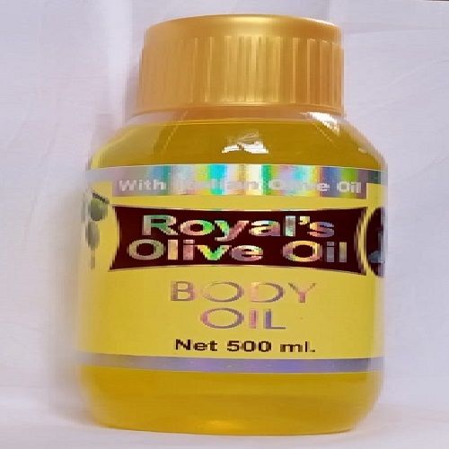  Royals Body Massage Olive Oil For Keep Relaxed, Sensitive Smooth Skin, 500 Ml
