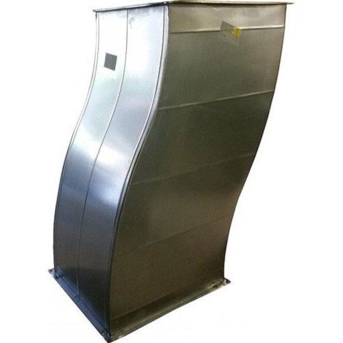 3Mm Mild Steel Air Duct For Ventilation 40 Hrc Corrosion Resistance Properties And Easy To Install Installation Type: Wall Mount