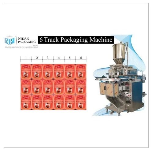 6 Track Pouch Packaging Machine 