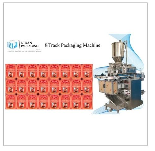 8 Track Pouch Packaging Machine 