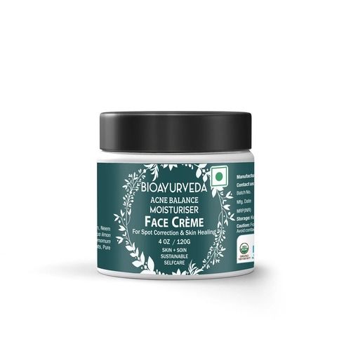 Acne Balance Moisturizer Face Cream For Spot Correction And Skin Healing Ingredients: Herbal