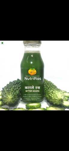 Green Colour Vegetable Drinking Bitter Gourd Juice Without Artificial Color Added