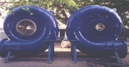 High Efficiency Blue Hydro Turbine Generators