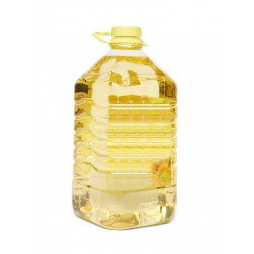 Light Yellow Mild Smell Refined Sunflower Oil 5 Litre Used In Cooking