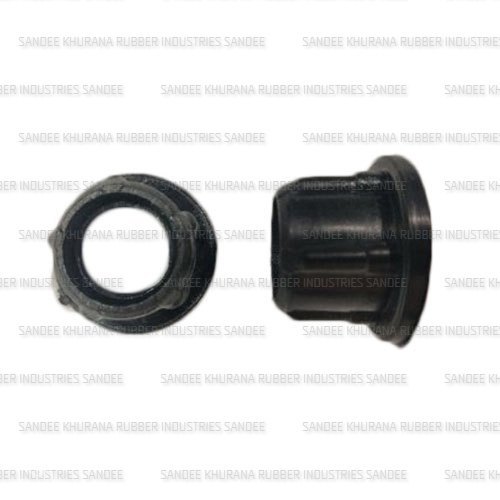Mahindra Seat Bush Nut - Galvanized Steel, Polished White Finish | Corrosion Resistant For Tractor Use