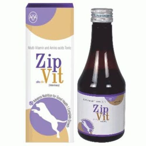 Liquid Pet Care Zip-Vit Multi-Vitamin And Amino Acids Tonic For Dog Health