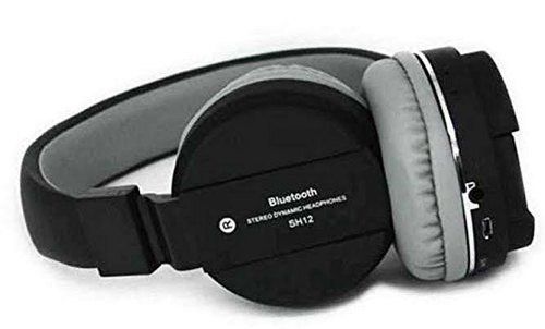 Sturdy Design Lightweight Generic Assorted Wireless Bluetooth Headphone (Sh-12) Body Material: Plastic