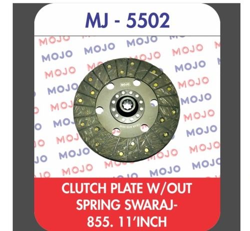 Swaraj 855 Tractor Clutch Plate With Iron Material And Corrosion Resistant, Chemical Resistant