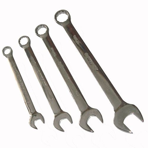 Polished Tactix Combination Wrench